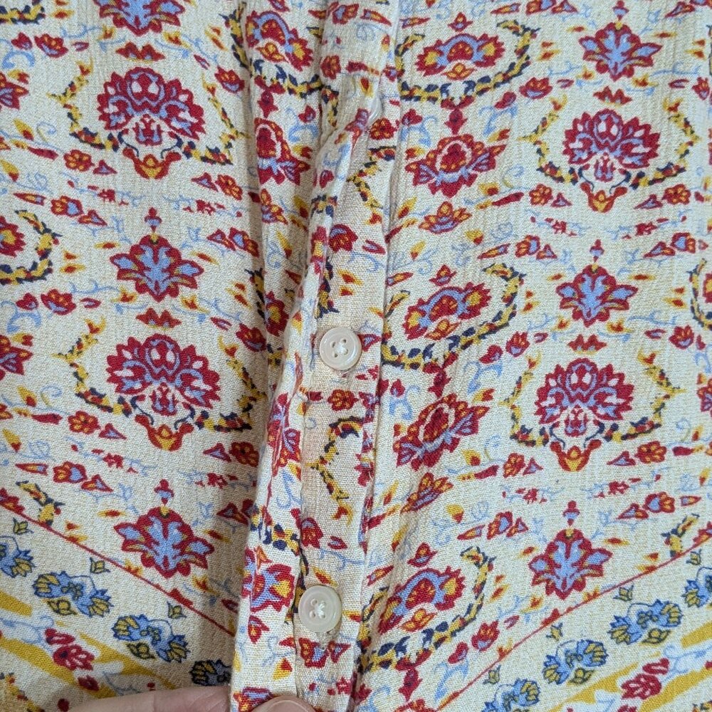 Nine West Multicolor Patterned Blouse - image 2